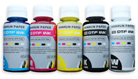 DTF CMYK Ink five
